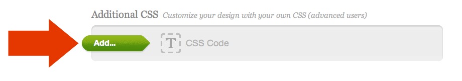 Change button on Theme section