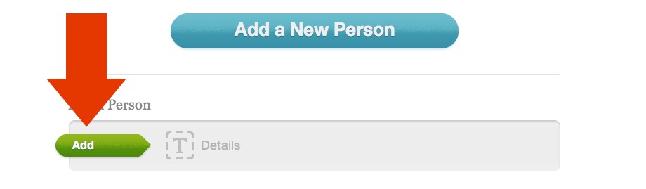 Add button on Team Member section