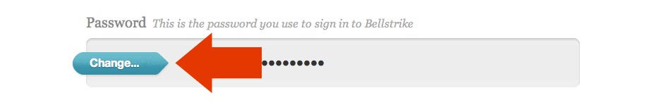 Change Password button
