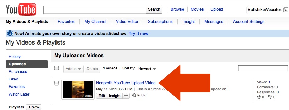 YouTube video link